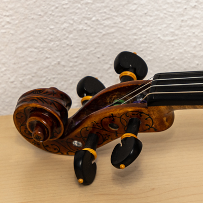 Violine Schnecke